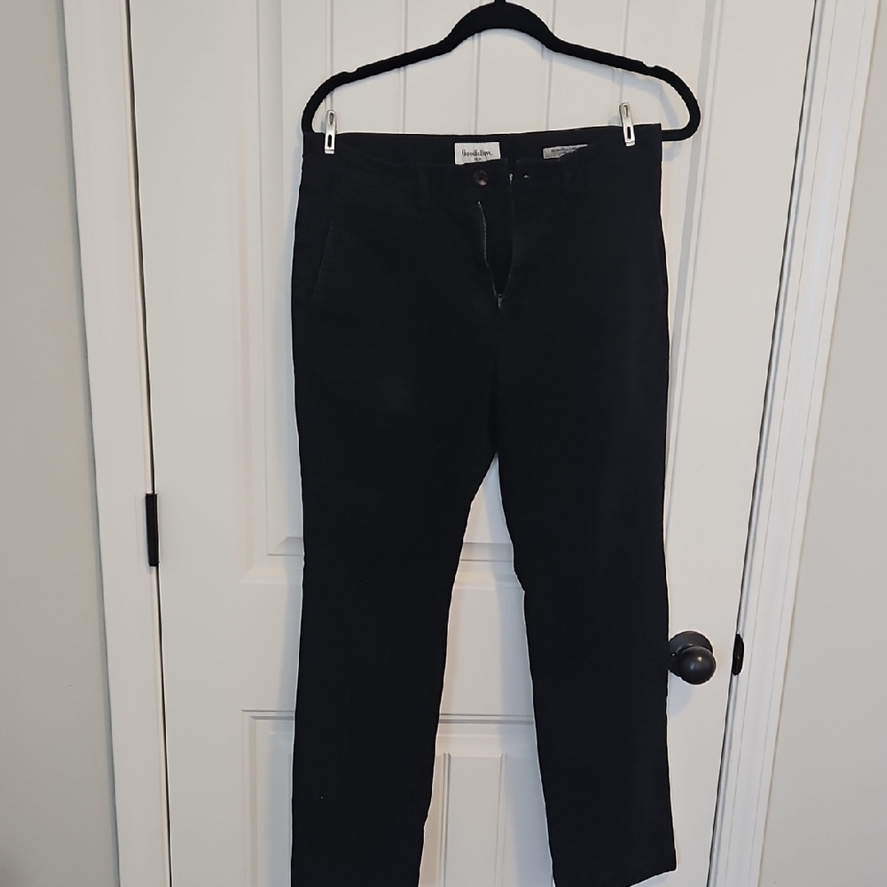 Goodfellow & Co Black Chino Pants 30×30